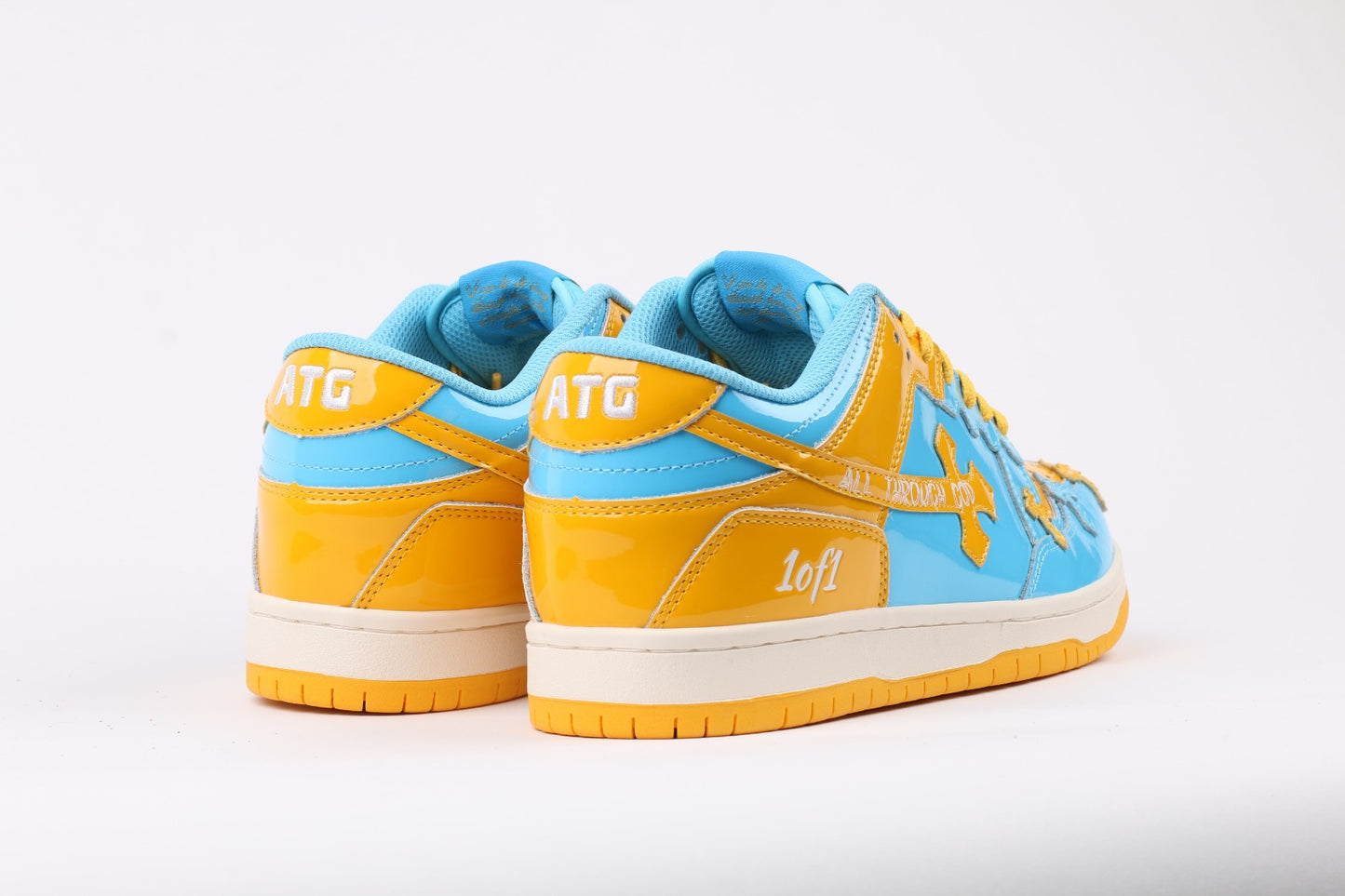 ATG Cross Lows BabyBlue/Gold