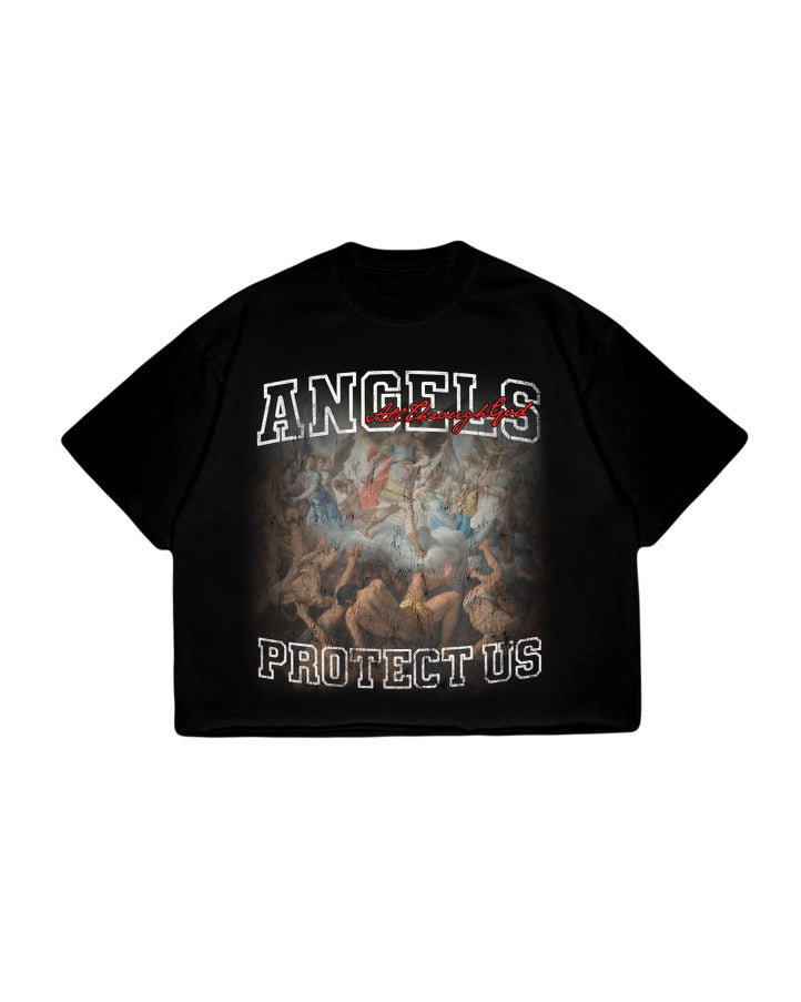 ATG Angels Crop Tee